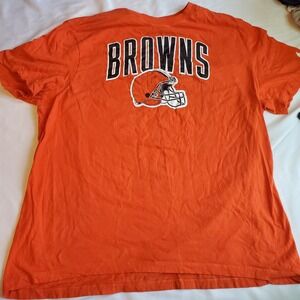 Nike Cleveland Browns NFL Football Orange T Shirt‎ Mens XXL The Nike Tee